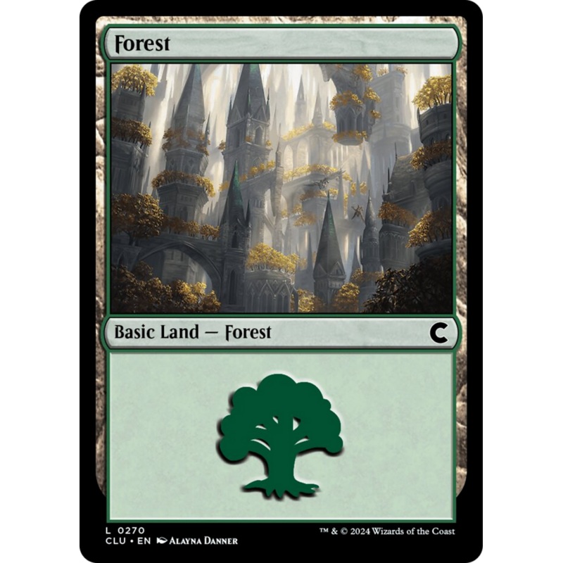 Forest (0270) [Ravnica: Clue Edition]