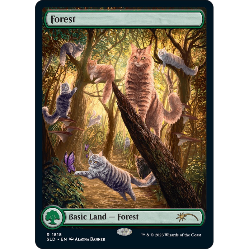 Forest (1515) [Secret Lair Commander Deck: Raining Cats and Dogs]