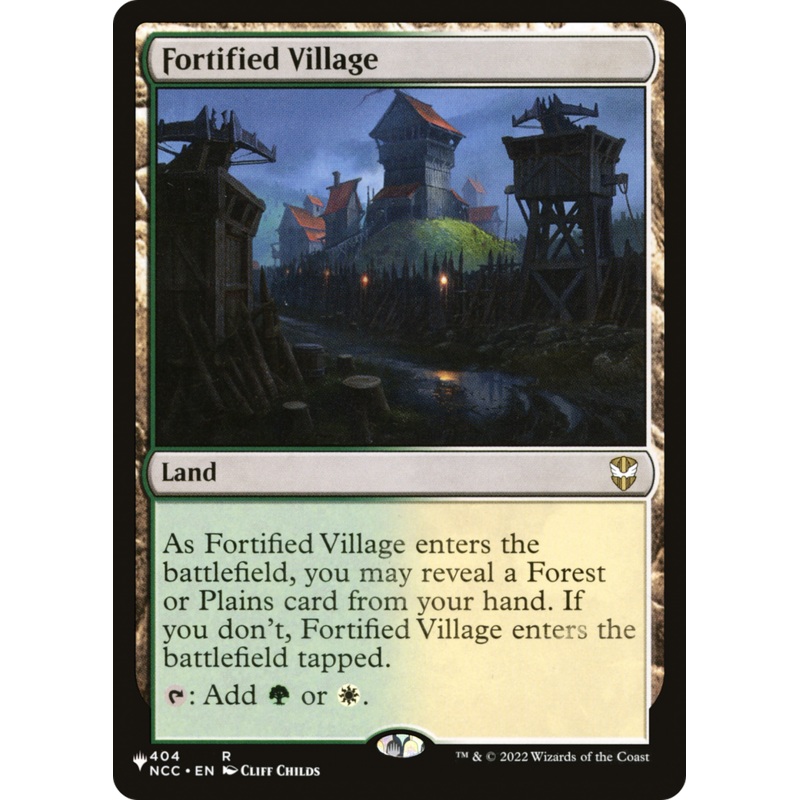 Fortified Village [The List]