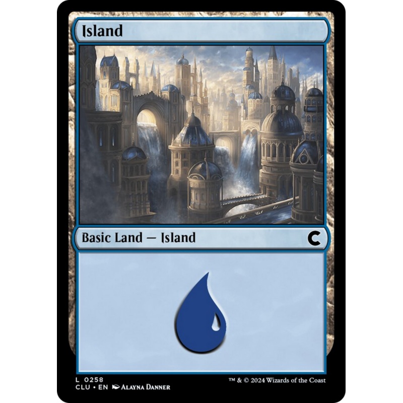 Island (0258) [Ravnica: Clue Edition]