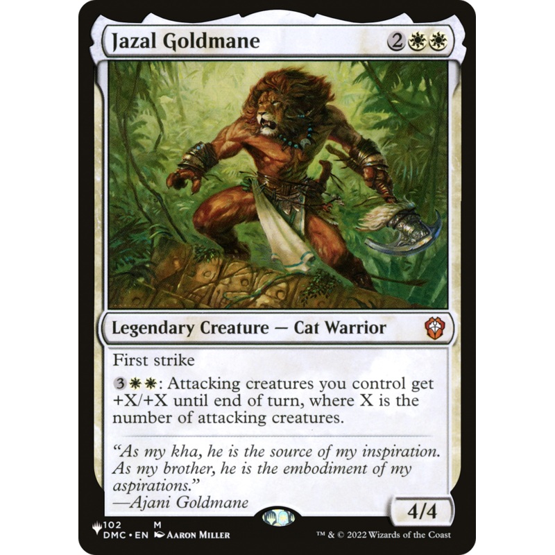 Jazal Goldmane [The List]