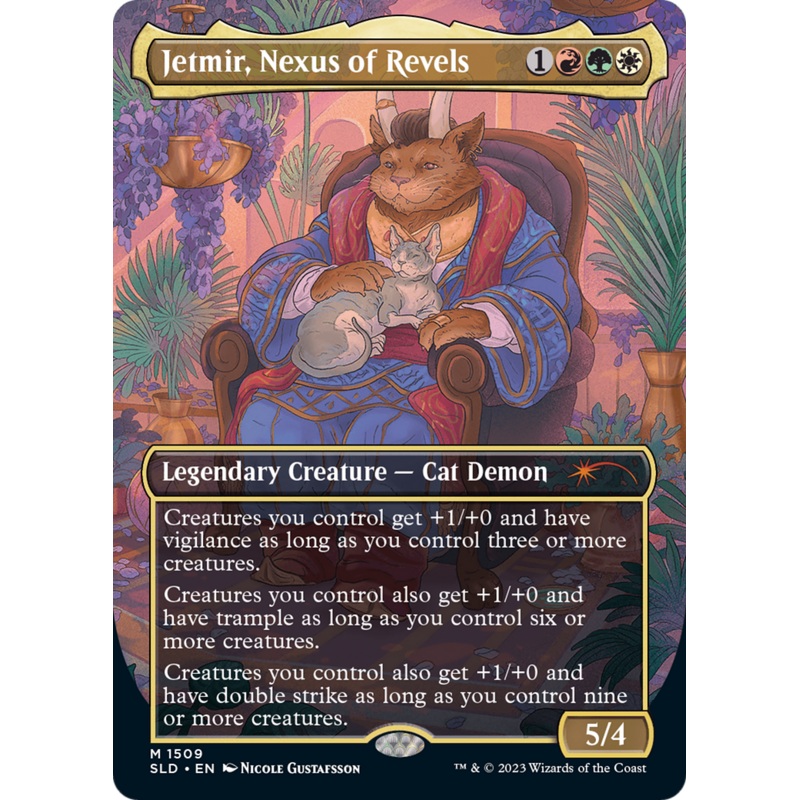 Jetmir, Nexus of Revels // Jetmir, Nexus of Revels [Secret Lair Commander Deck: Raining Cats and Dogs]