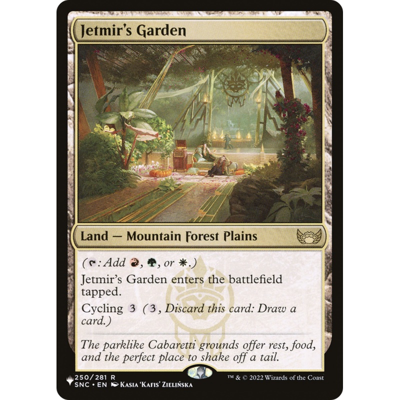 Jetmir's Garden [The List]