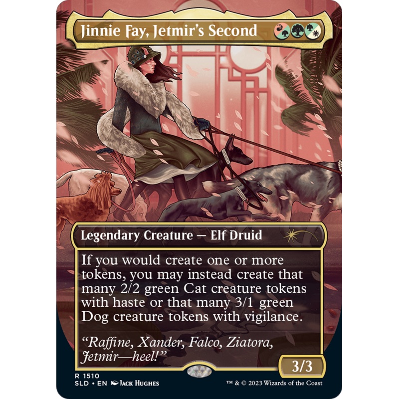 Jinnie Fay, Jetmir's Second // Jinnie Fay, Jetmir's Second [Secret Lair Commander Deck: Raining Cats and Dogs]
