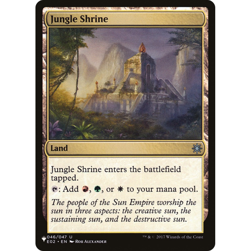 Jungle Shrine (E02) [The List]