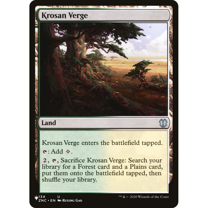 Krosan Verge (ZNC) [The List]