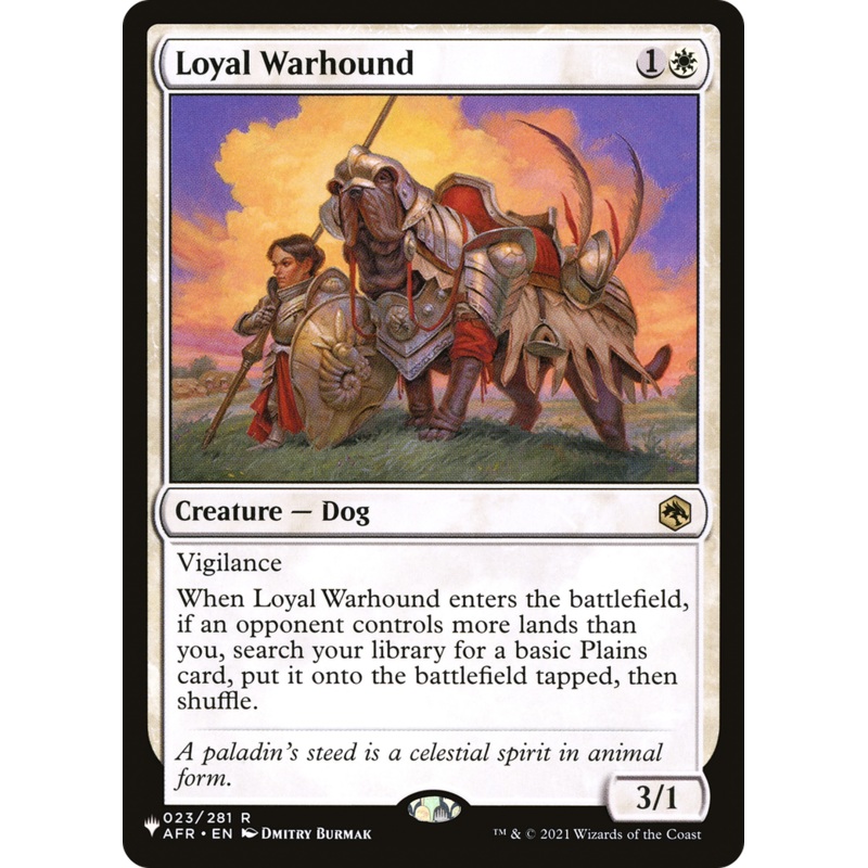 Loyal Warhound [The List]