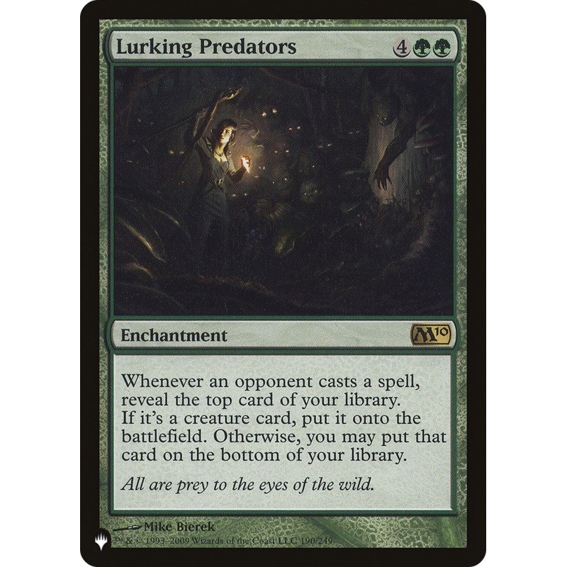 Lurking Predators [The List]