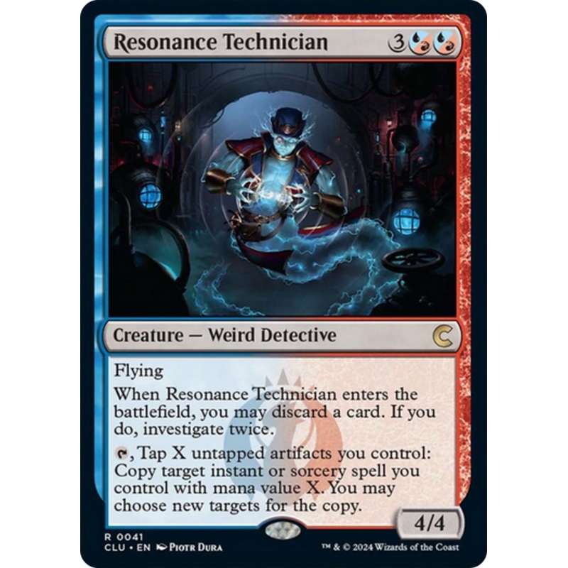 Resonance Technician [Ravnica: Clue Edition]