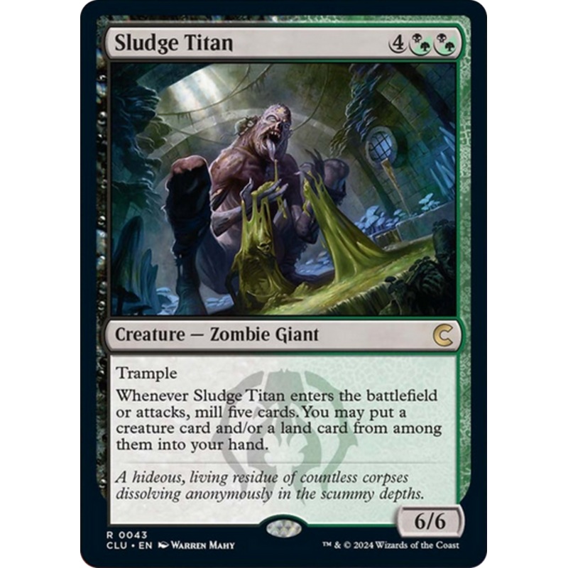 Sludge Titan [Ravnica: Clue Edition]