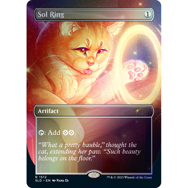 Sol Ring (1512) // Sol Ring [Secret Lair Commander Deck: Raining Cats and Dogs]