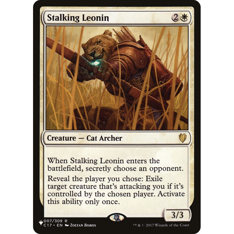 Stalking Leonin [The List]