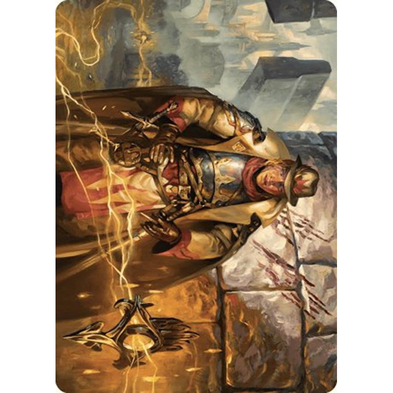 Tenth District Hero Art Card [Murders at Karlov Manor Art Series]