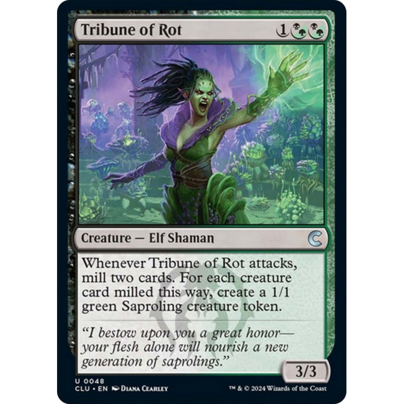 Tribune of Rot [Ravnica: Clue Edition]