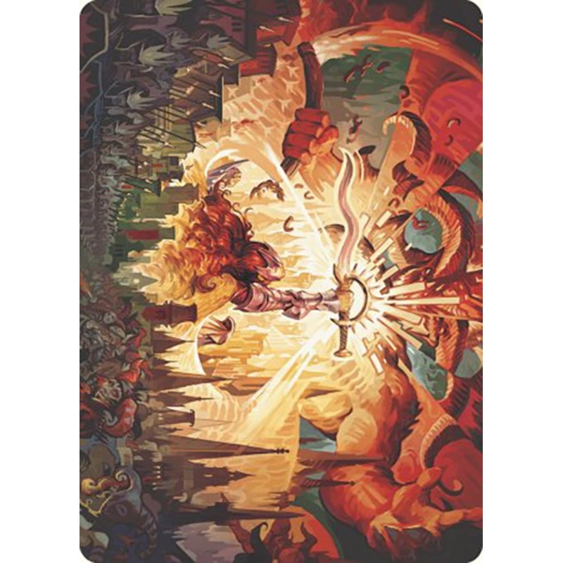 Warleader's Call Art Card (23/49) [Murders at Karlov Manor Art Series]