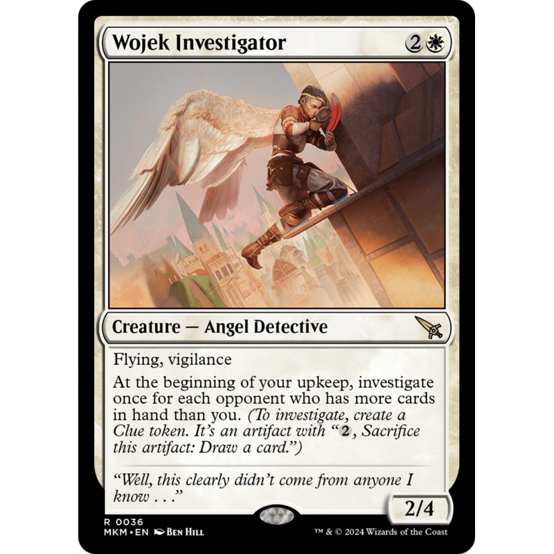 Wojek Investigator (Red) [Murders at Karlov Manor]