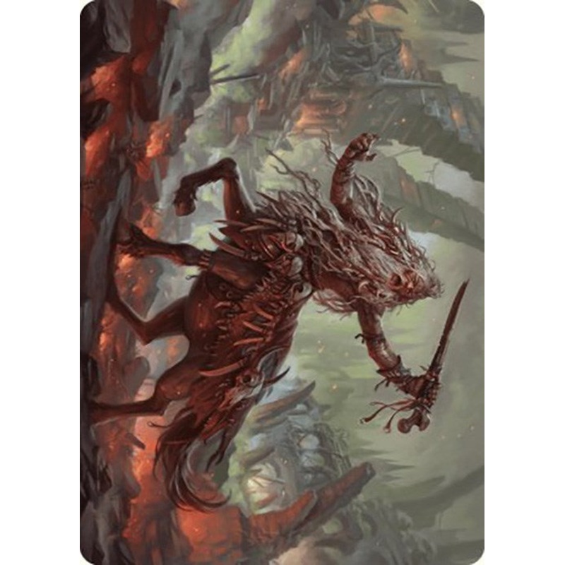 Yarus, Roar of the Old Gods Art Card (24/49) [Murders at Karlov Manor Art Series]