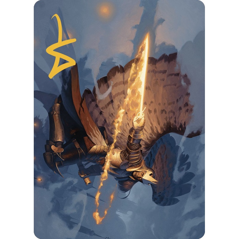 Aurelia's Vindicator Art Card (Gold-Stamped Signature) [Murders at Karlov Manor Art Series]