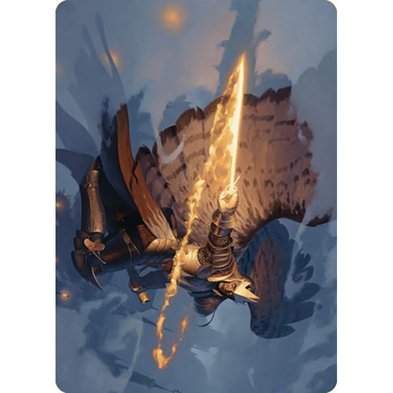 Aurelia's Vindicator Art Card [Murders at Karlov Manor Art Series]