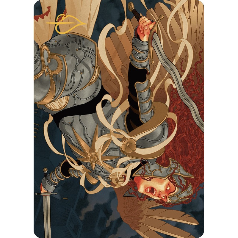 Aurelia, the Law Above Art Card (41/49) (Gold-Stamped Signature) [Murders at Karlov Manor Art Series]