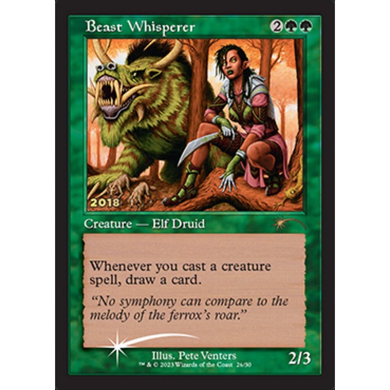 Beast Whisperer [30th Anniversary Promos]