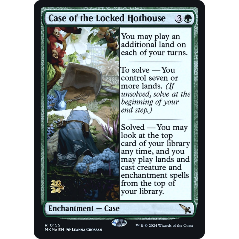 Case of the Locked Hothouse [Murders at Karlov Manor Prerelease Promos]