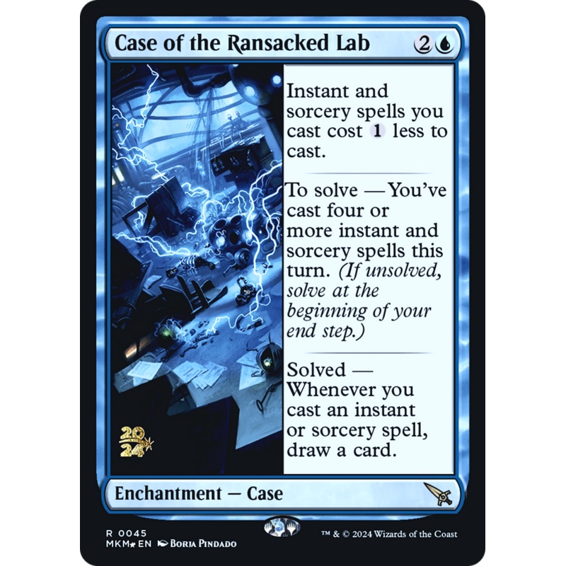 Case of the Ransacked Lab [Murders at Karlov Manor Prerelease Promos]