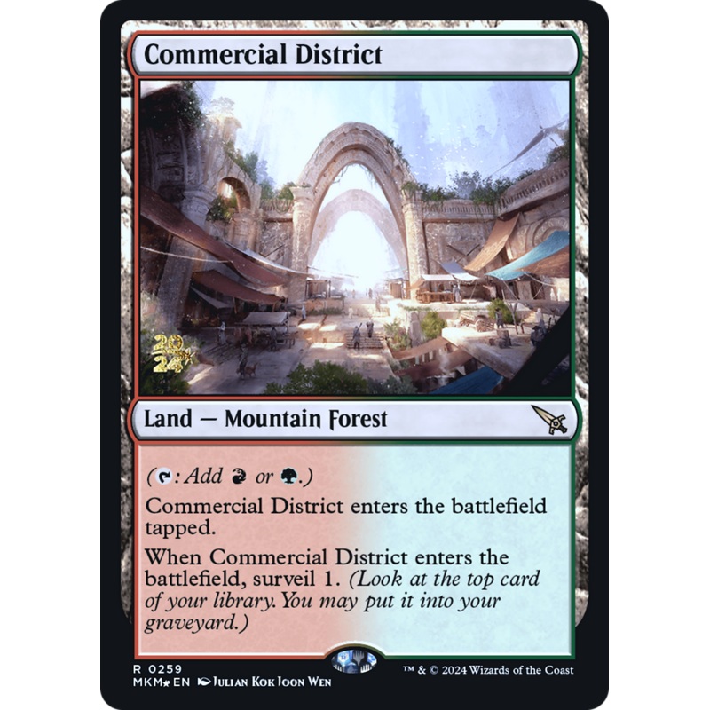 Commercial District [Murders at Karlov Manor Prerelease Promos]
