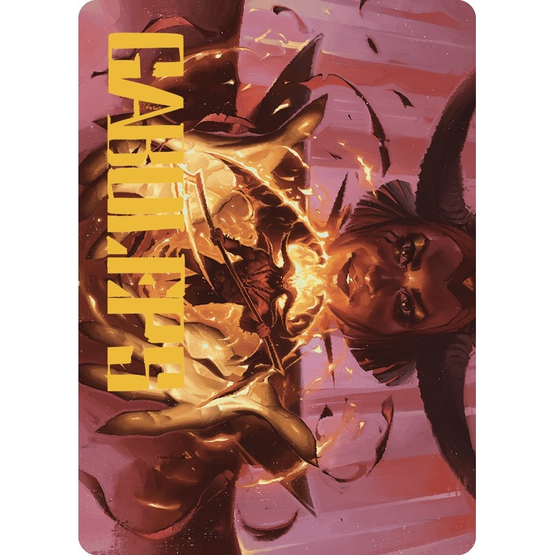 Convenient Target Art Card (Gold-Stamped Signature) [Murders at Karlov Manor Art Series]