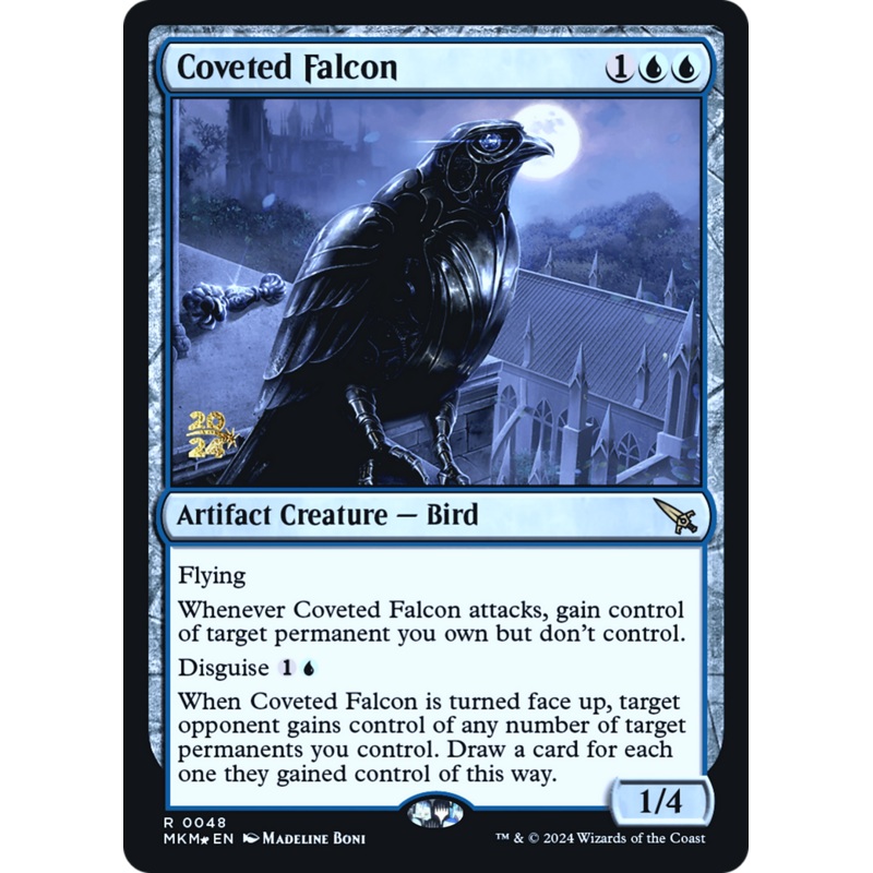 Coveted Falcon [Murders at Karlov Manor Prerelease Promos]