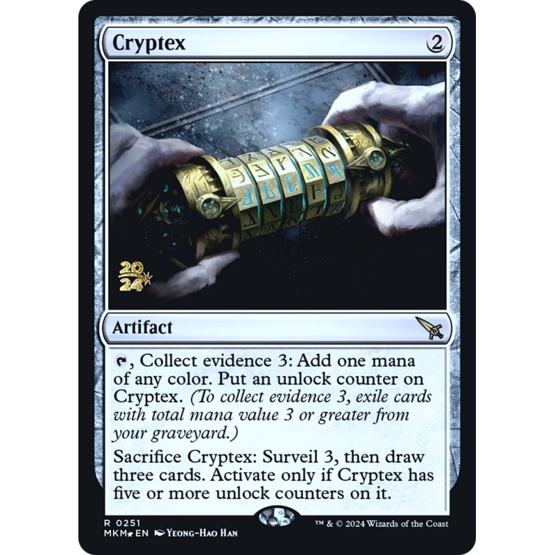 Cryptex [Murders at Karlov Manor Prerelease Promos]