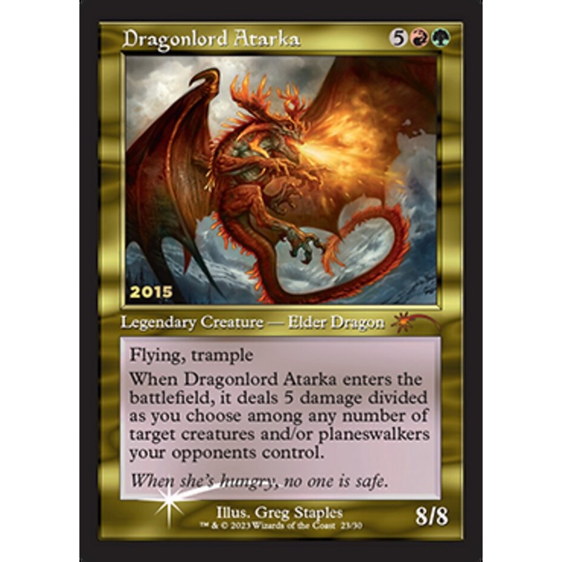 Dragonlord Atarka [30th Anniversary Promos]