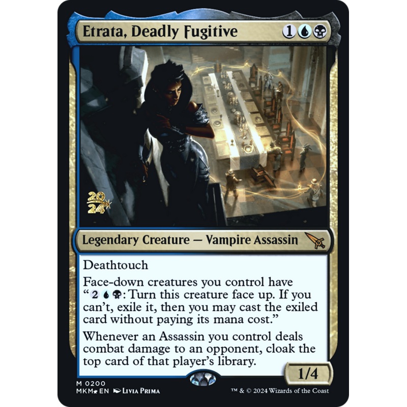 Etrata, Deadly Fugitive [Murders at Karlov Manor Prerelease Promos]