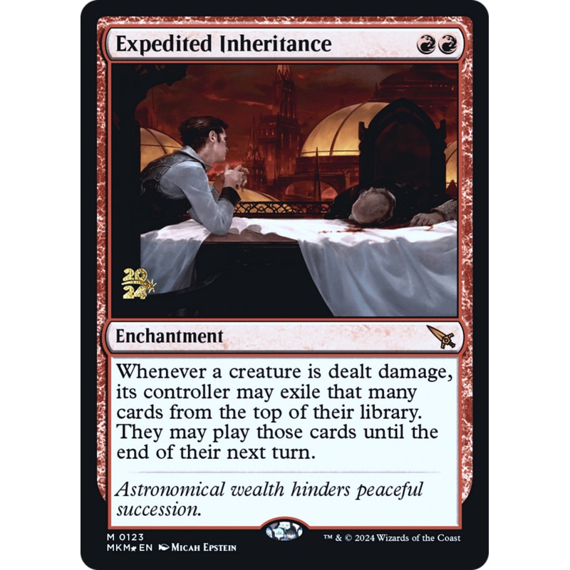 Expedited Inheritance [Murders at Karlov Manor Prerelease Promos]