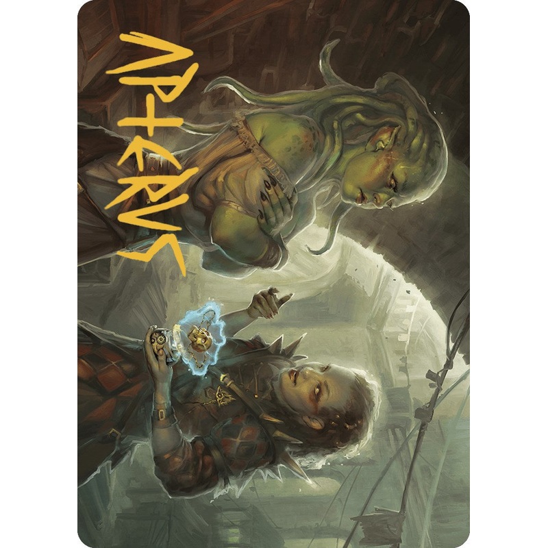 Extract a Confession Art Card (Gold-Stamped Signature) [Murders at Karlov Manor Art Series]