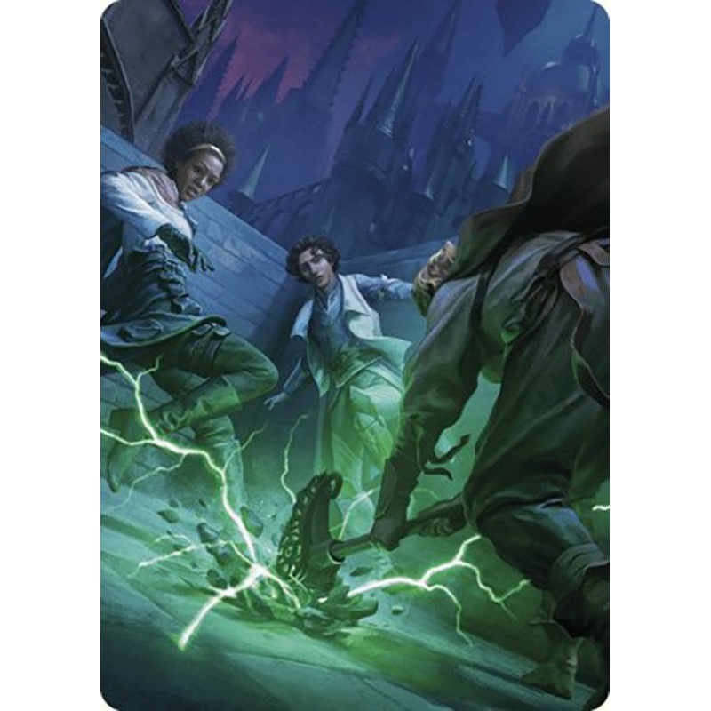 Fanatical Strength Art Card [Murders at Karlov Manor Art Series]