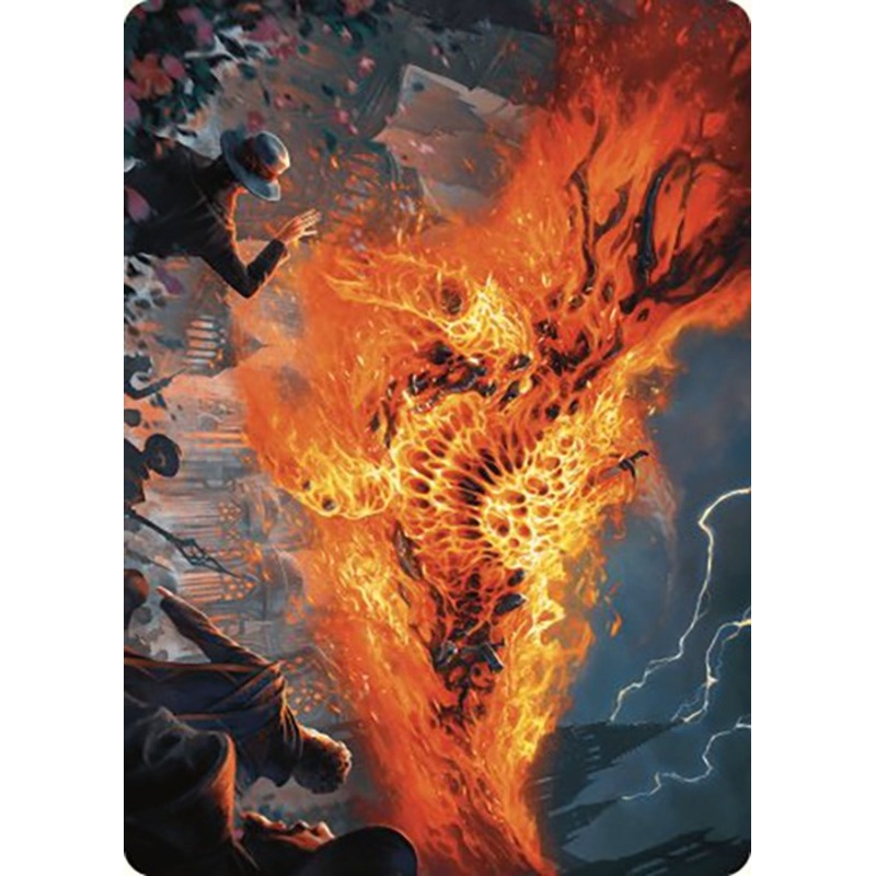 Havoc Eater Art Card [Murders at Karlov Manor Art Series]