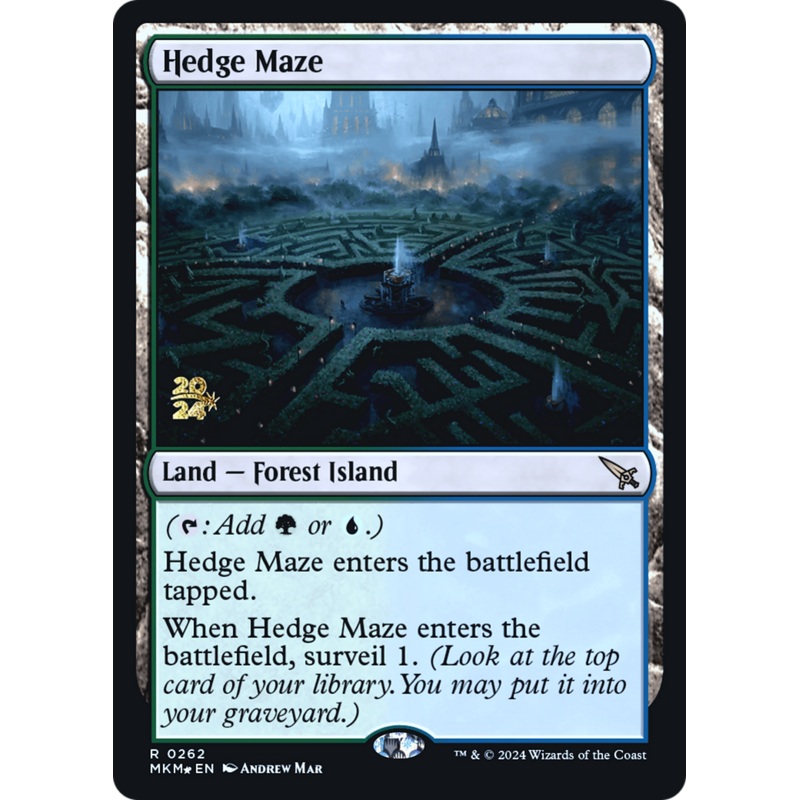 Hedge Maze [Murders at Karlov Manor Prerelease Promos]
