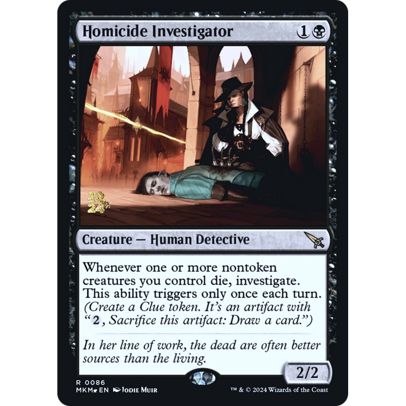 Homicide Investigator [Murders at Karlov Manor Prerelease Promos]