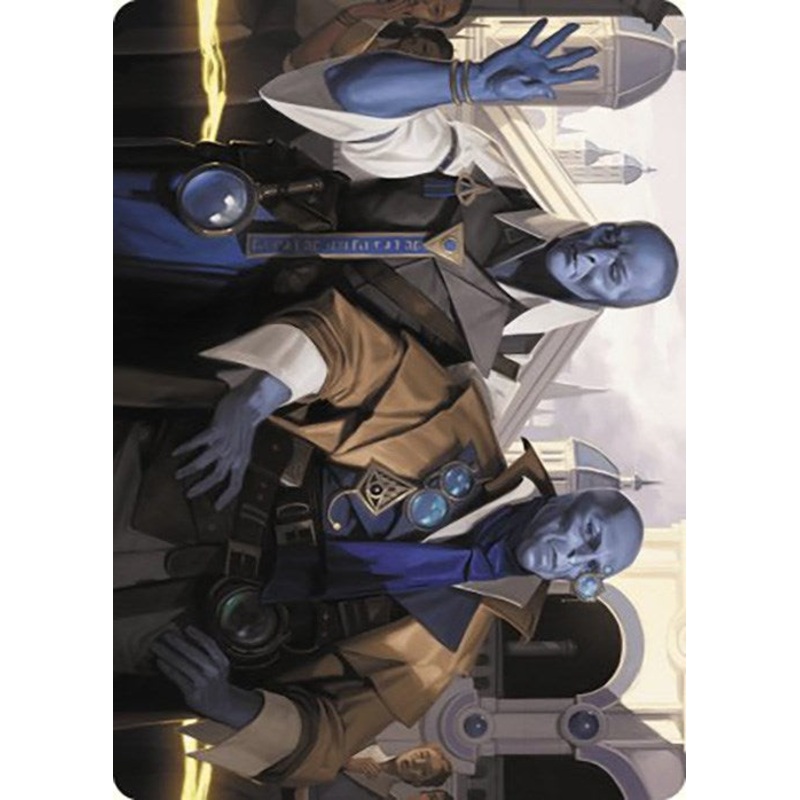 Hotshot Investigators Art Card [Murders at Karlov Manor Art Series]