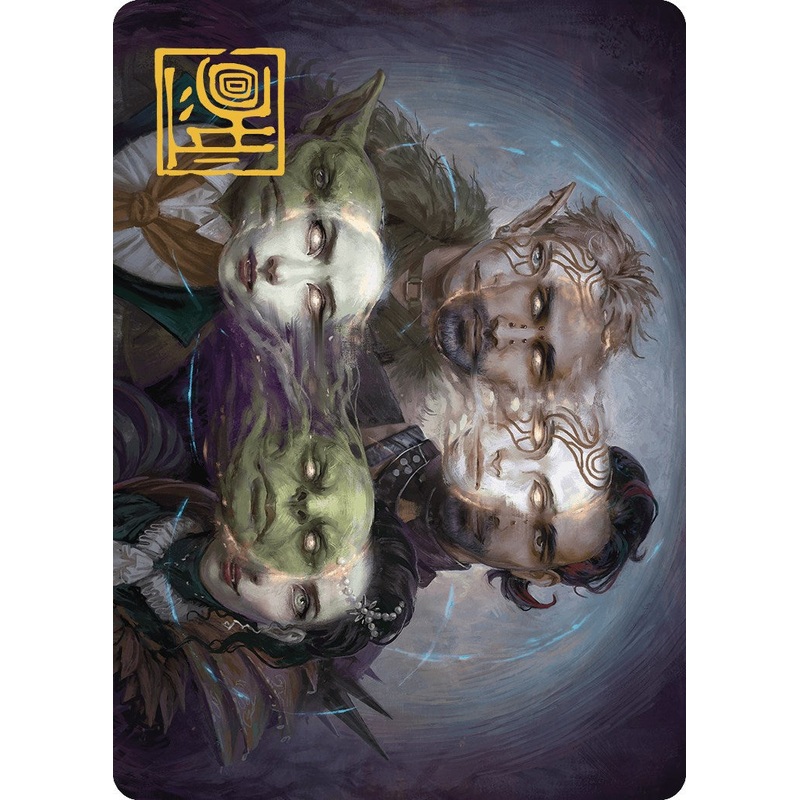Illicit Masquerade Art Card (Gold-Stamped Signature) [Murders at Karlov Manor Art Series]