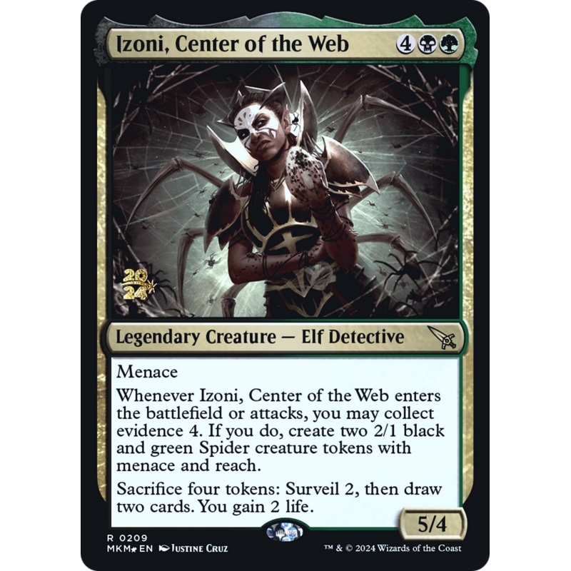 Izoni, Center of the Web [Murders at Karlov Manor Prerelease Promos]