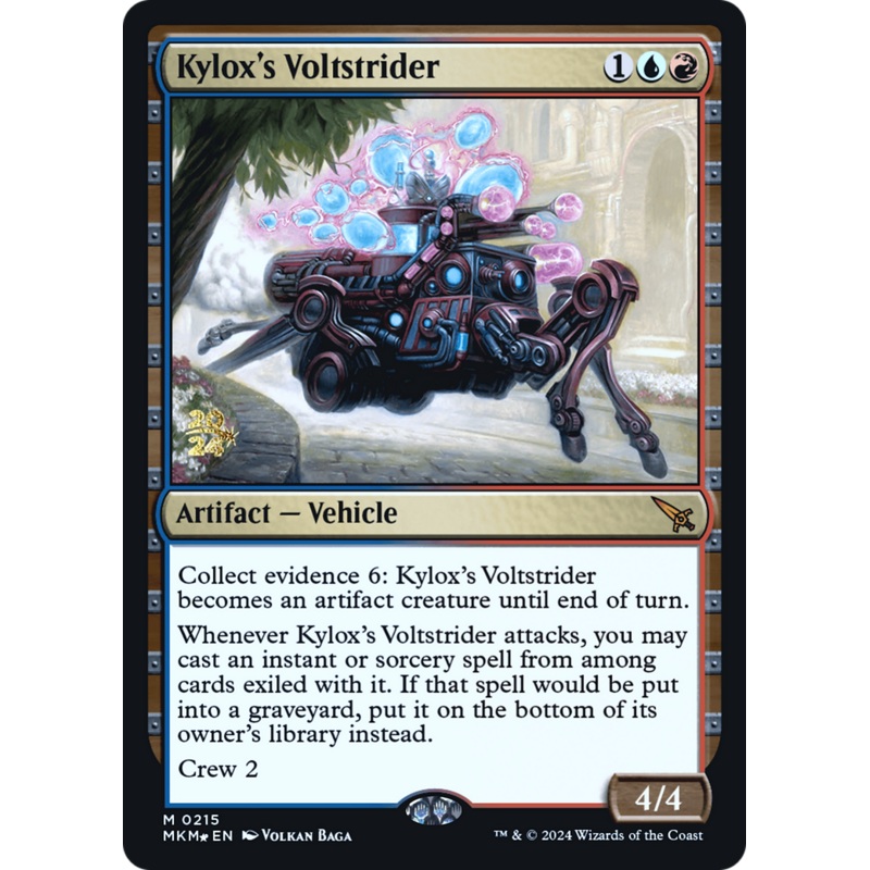 Kylox's Voltstrider [Murders at Karlov Manor Prerelease Promos]