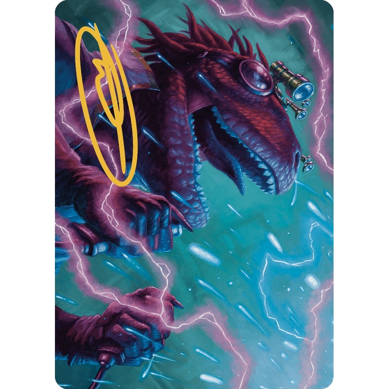 Kylox, Visionary Inventor Art Card (Gold-Stamped Signature) [Murders at Karlov Manor Art Series]