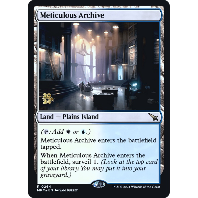 Meticulous Archive [Murders at Karlov Manor Prerelease Promos]