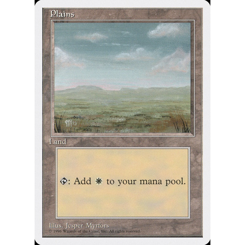 Plains (Signature on Bottom Left) [Introductory Two-Player Set]