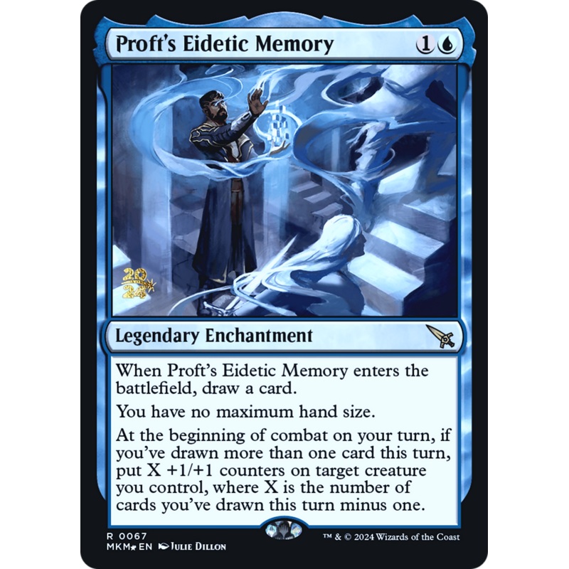 Proft's Eidetic Memory [Murders at Karlov Manor Prerelease Promos]