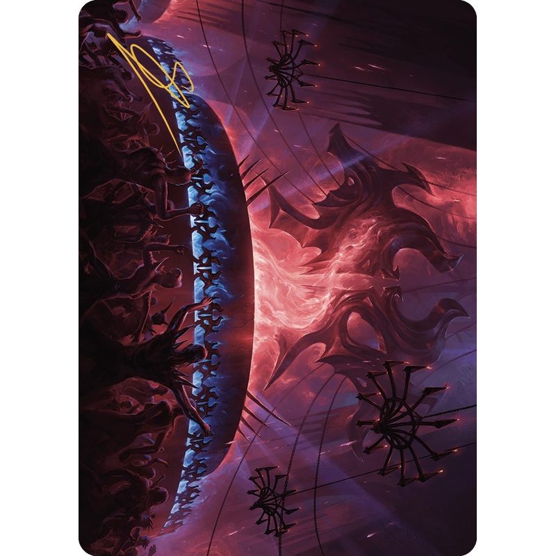 Raucous Theater Art Card (Gold-Stamped Signature) [Murders at Karlov Manor Art Series]