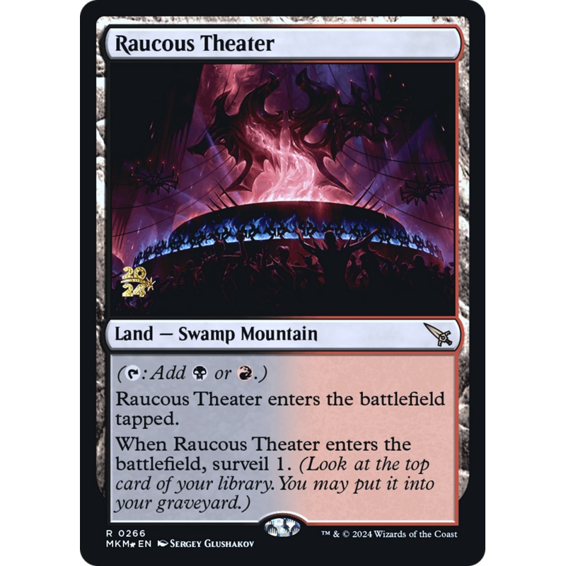 Raucous Theater [Murders at Karlov Manor Prerelease Promos]