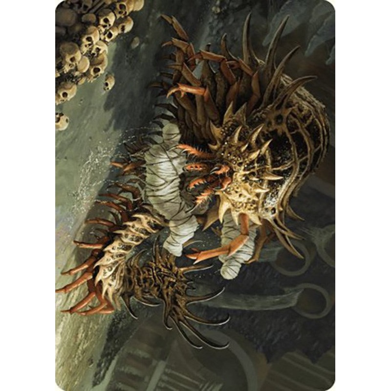 Rot Farm Mortipede Art Card [Murders at Karlov Manor Art Series]